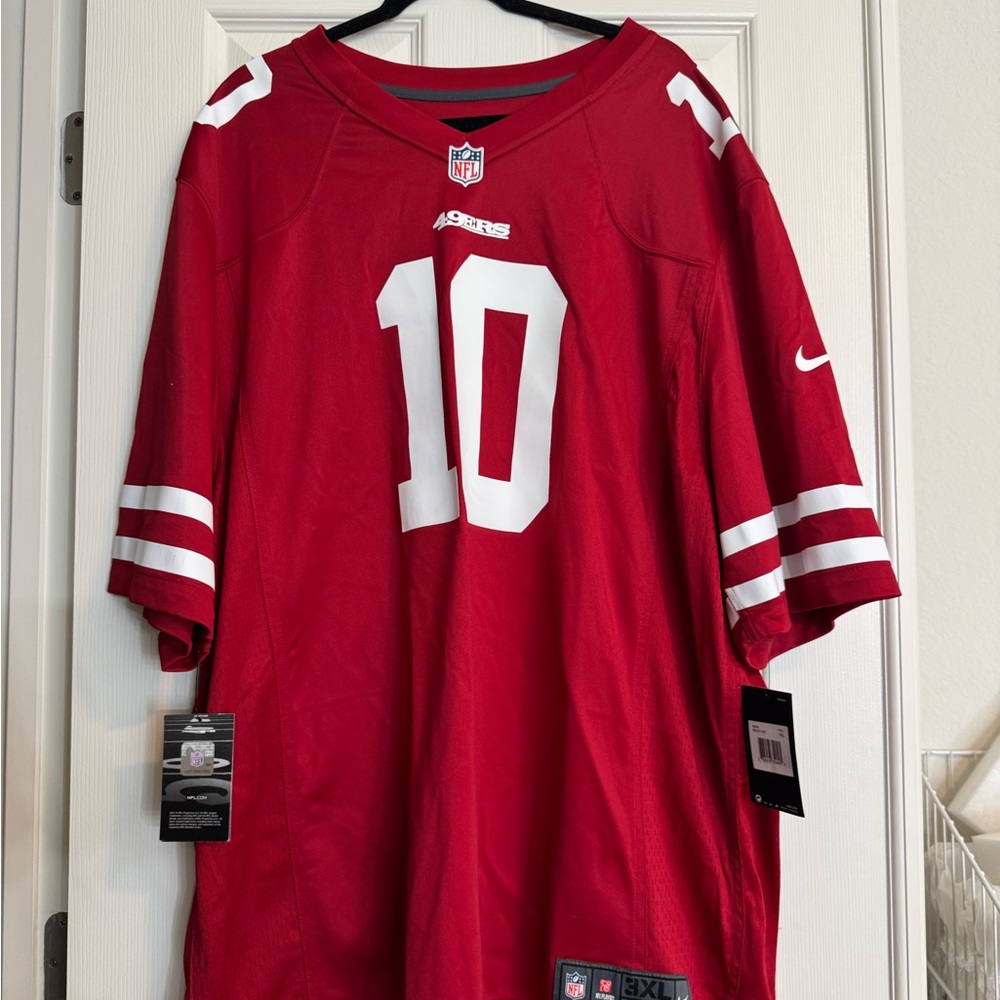 NFL Red and Gray On-Field Jersey